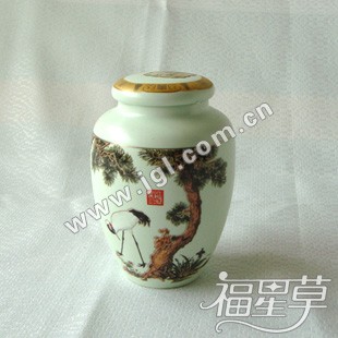 景德镇陶瓷小号茶叶罐